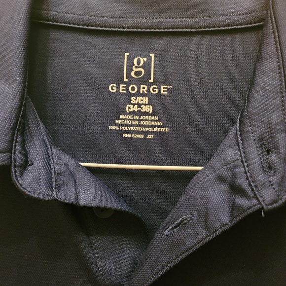 George, Small, dark navy blue, polo, polo shirt - Picture 2 of 3